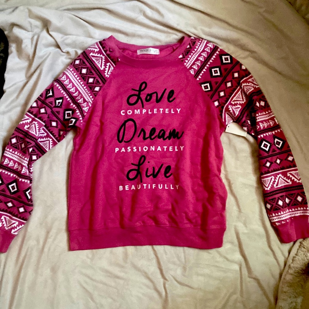 Cozy pajama top